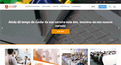 Desktop Screenshot of aasp.org.br